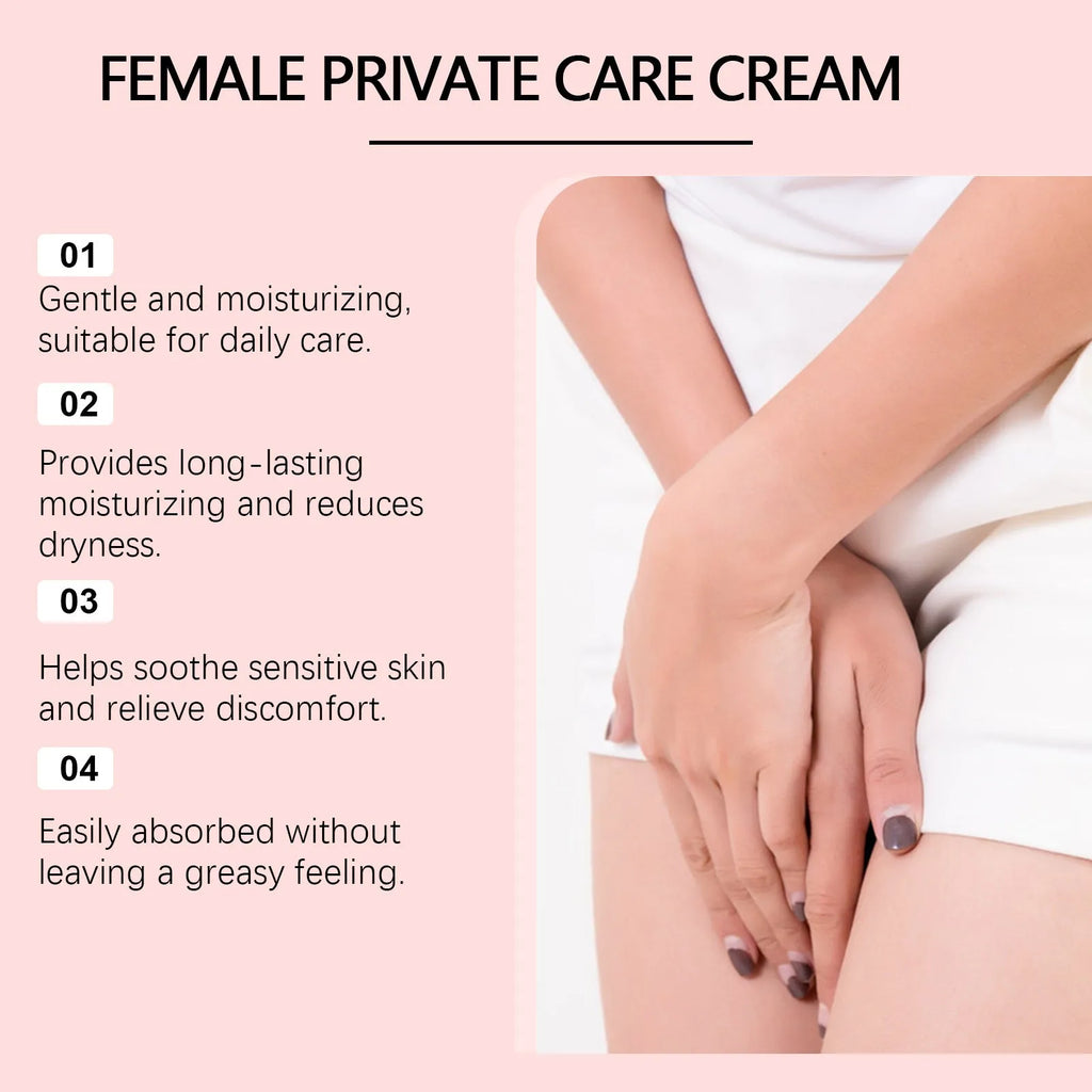 Gentle Care 50g moisturising cream tube for dry skin with rose and peppermint extracts