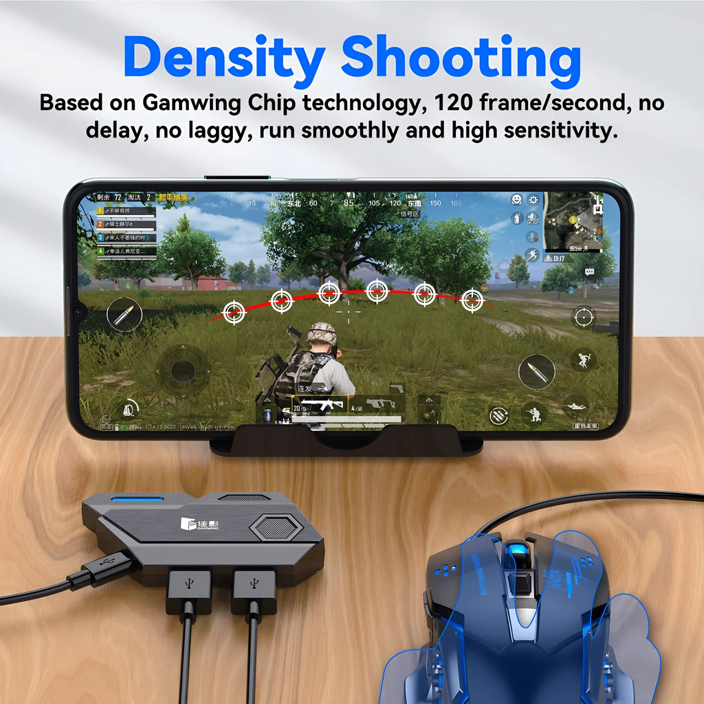 Gamwing Jiaying gaming converter with USB interface and official configuration colour suit