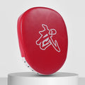 Boxing punch mitts in curved and flat styles for Sanda and Muay Thai training