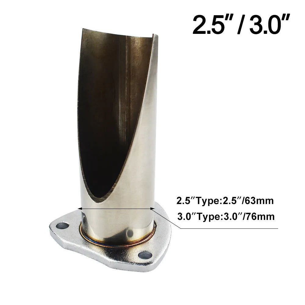 Black stainless steel electronic control exhaust valve 200x230mm for GM cars