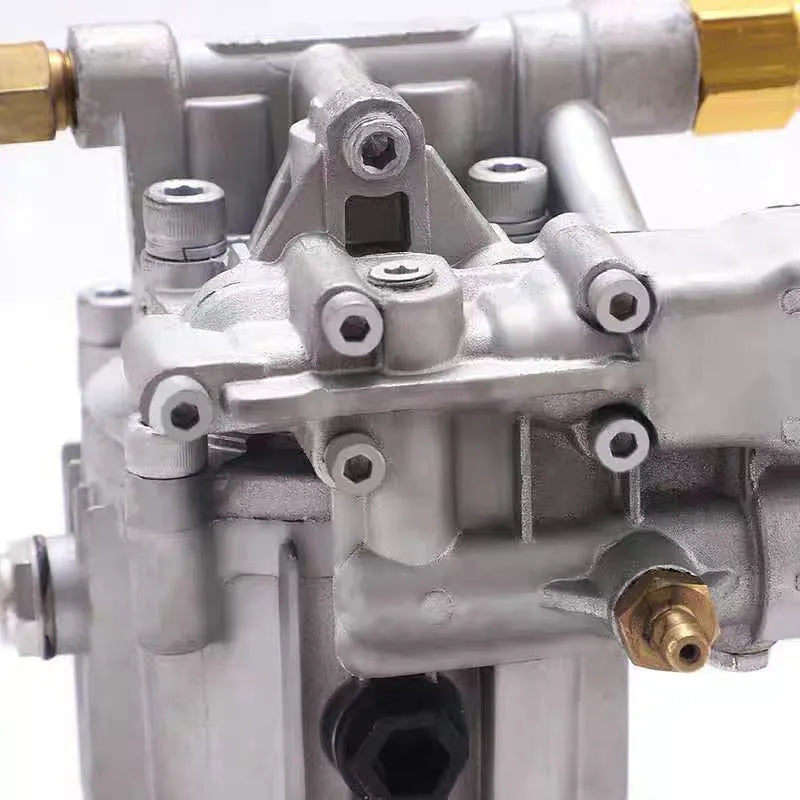 P170 swash plate cast aluminium pump with perpendicular shaft for high pressure cleaning machine accessories
