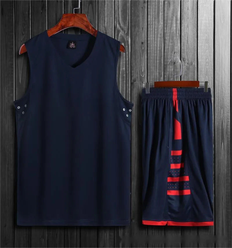 White and black polyester sports vest for campus basketball training and fitness activities