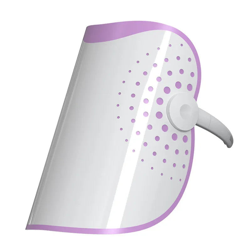 White and purple photon IPL beauty mask with colour light therapy function for home use