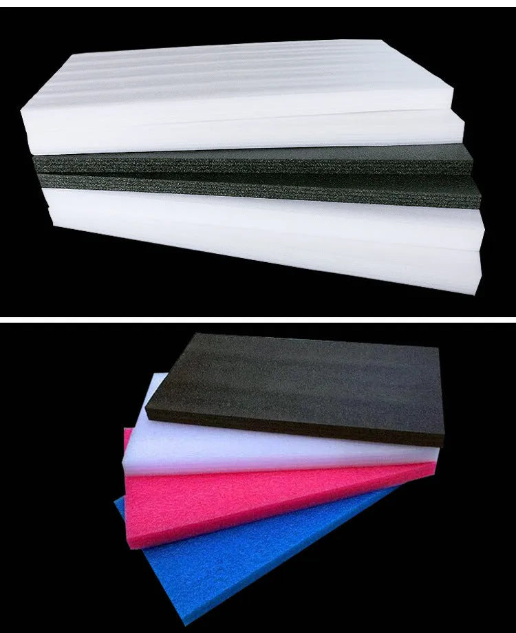 White EPE pearl cotton foam board measuring 2 metres by 1 metre.