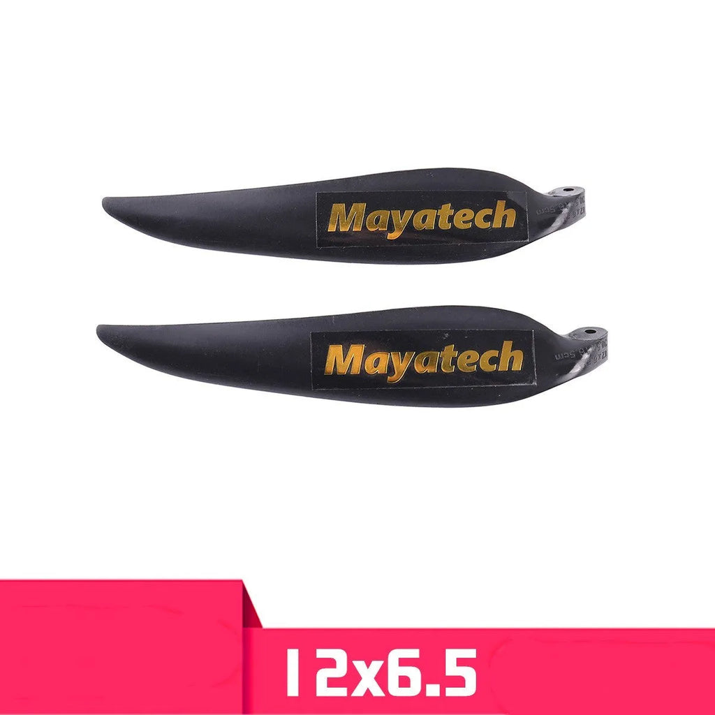Black folding paddle with quick disassembly mechanism measuring 12x6.5 cm