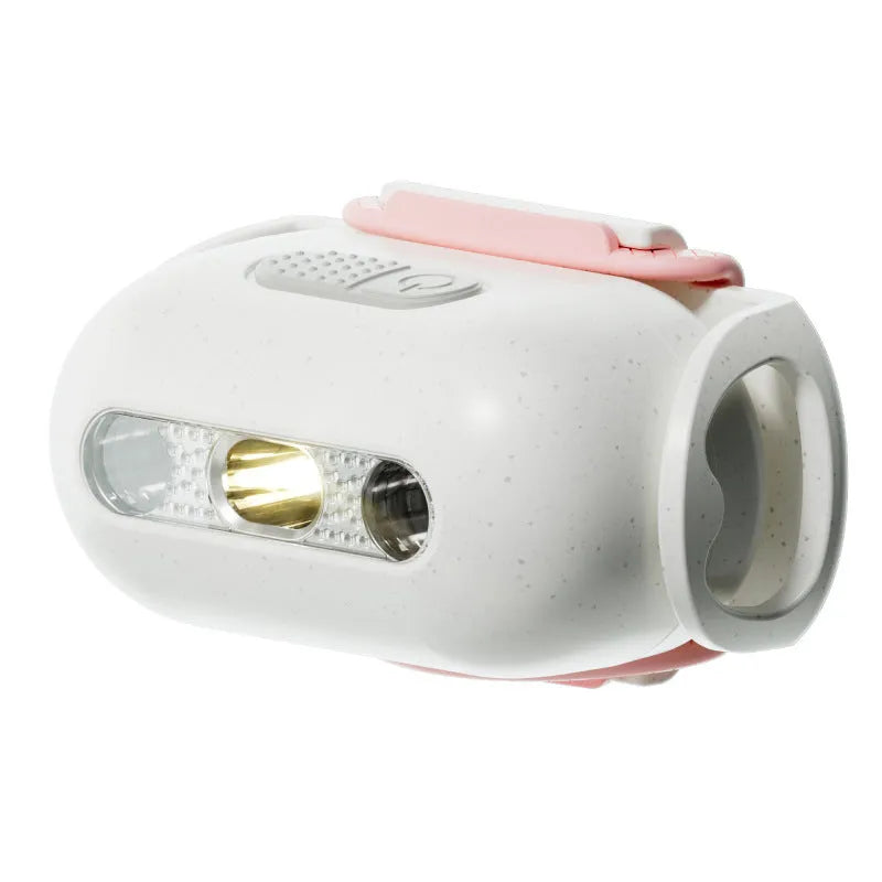 Pet luminous collar with colour pattern modes including Fresh Pink, Delicate Gray, Cure Green and Caramel Mocha options