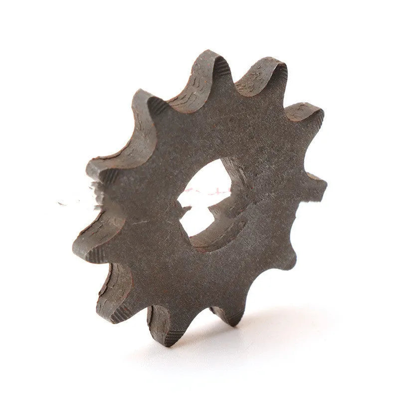 Motorcycle 11-tooth cast iron gear for 25H T8F chain reduction systems