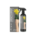 Plant Growth Boost 120ml plant nutrition spray bottle with ingredients listed: water, glycerin, urea, 1,2-hexanediol, potassium chloride