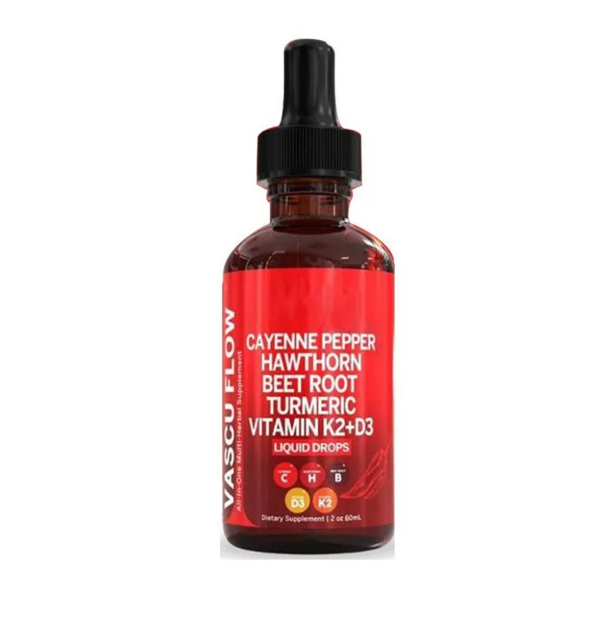 Vitamin D3 K2 Hawthorn Fruit Supplement Liquid Drops 60ml bottle