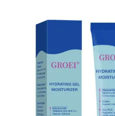50ml tube of hyaluronic acid moisturising facial gel for skin hydration.