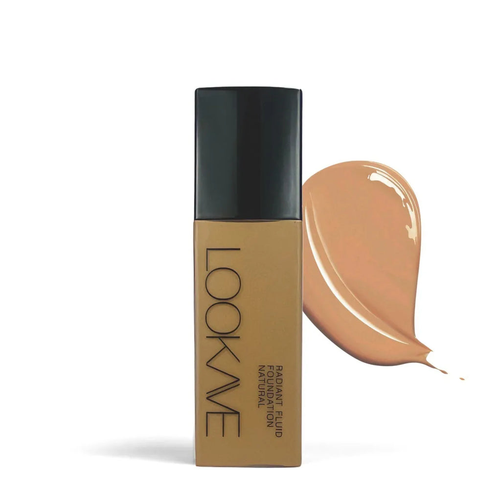 LOOKAVE matte liquid foundation bottle in 21ml size with cream formula