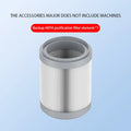 Desktop air purifier unit with simple design for placement on office or home surfaces