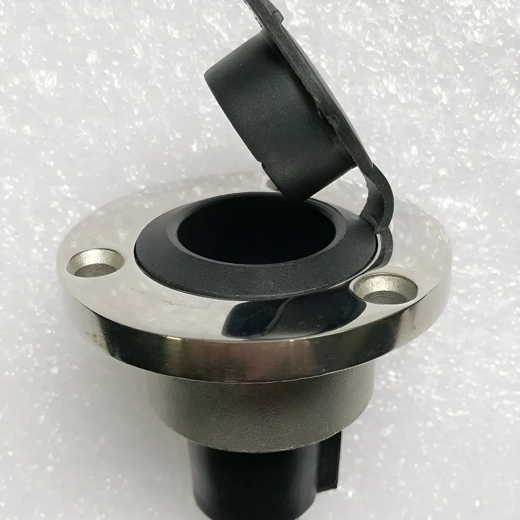 Stainless steel marine lamp socket with ABS housing for boat navigation lights