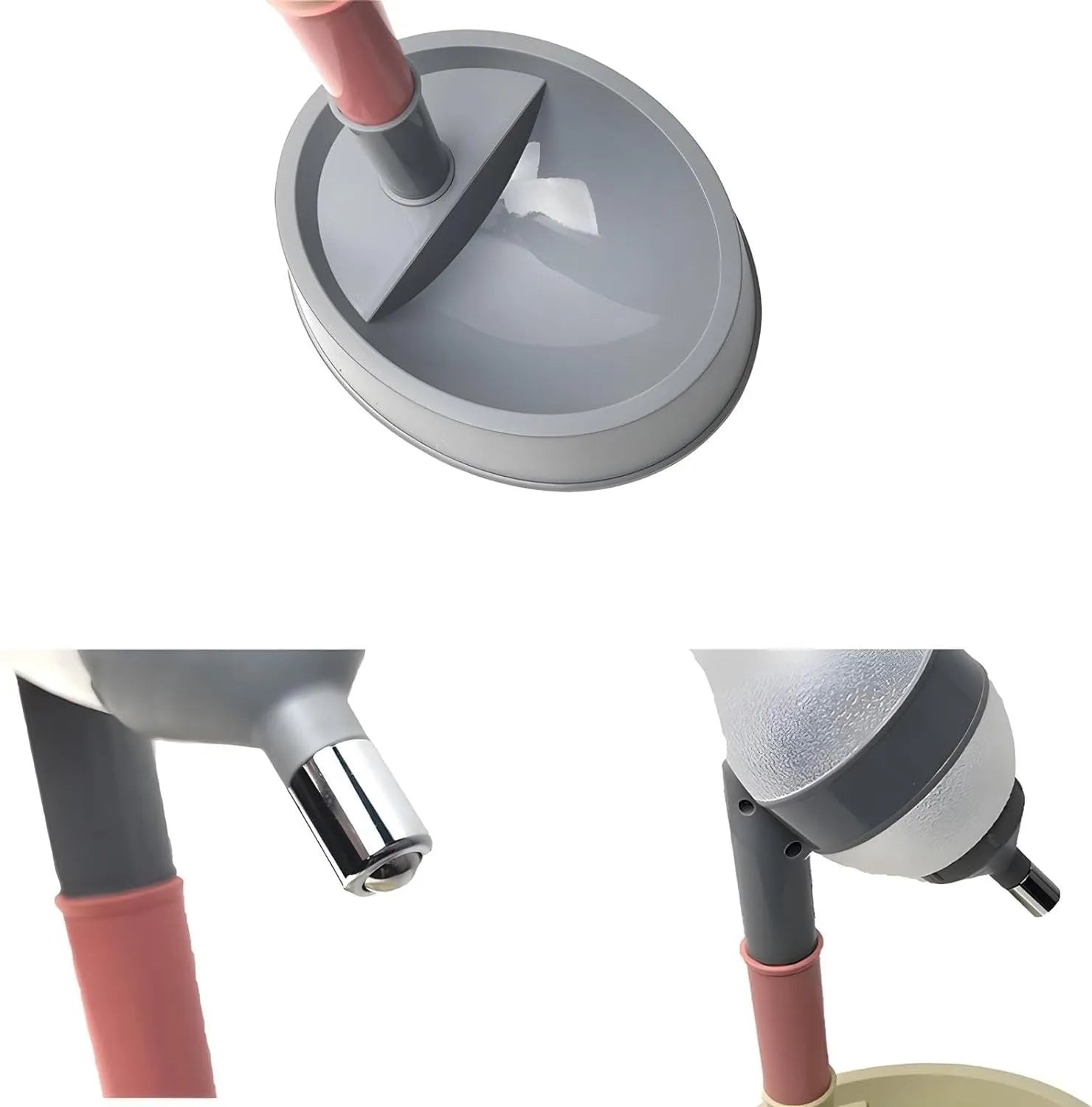 Green adjustable standing water dispenser for pets with detachable pole and bowl