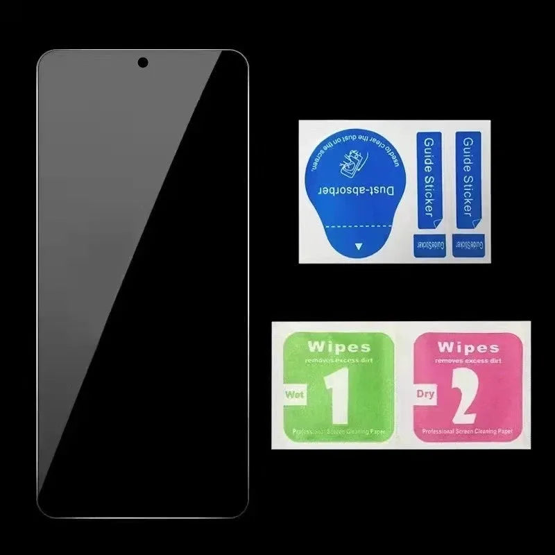 Anti-spy matte screen protector for Xiaomi Poco and Redmi Note smartphones