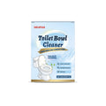 Toilet cleaning powder package showing four 30g sachets with citric acid formula