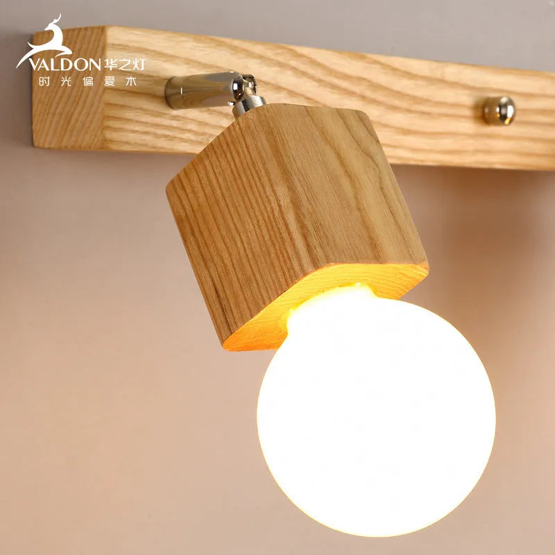 Mirror cabinet LED wall lamp 24cm with warm white and tricolour light options for bedroom use