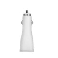 White QC30 single port USB car charger with QC2.0 fast charging for mobile phones