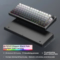 Heiji Snake aluminium mechanical keyboard kit with keycap puller and USB receiver on a desk.