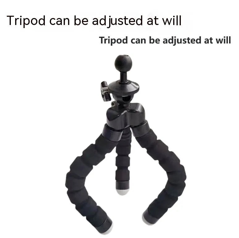 Golf putter laser aiming instrument shown with optional tripod and zipper storage box.
