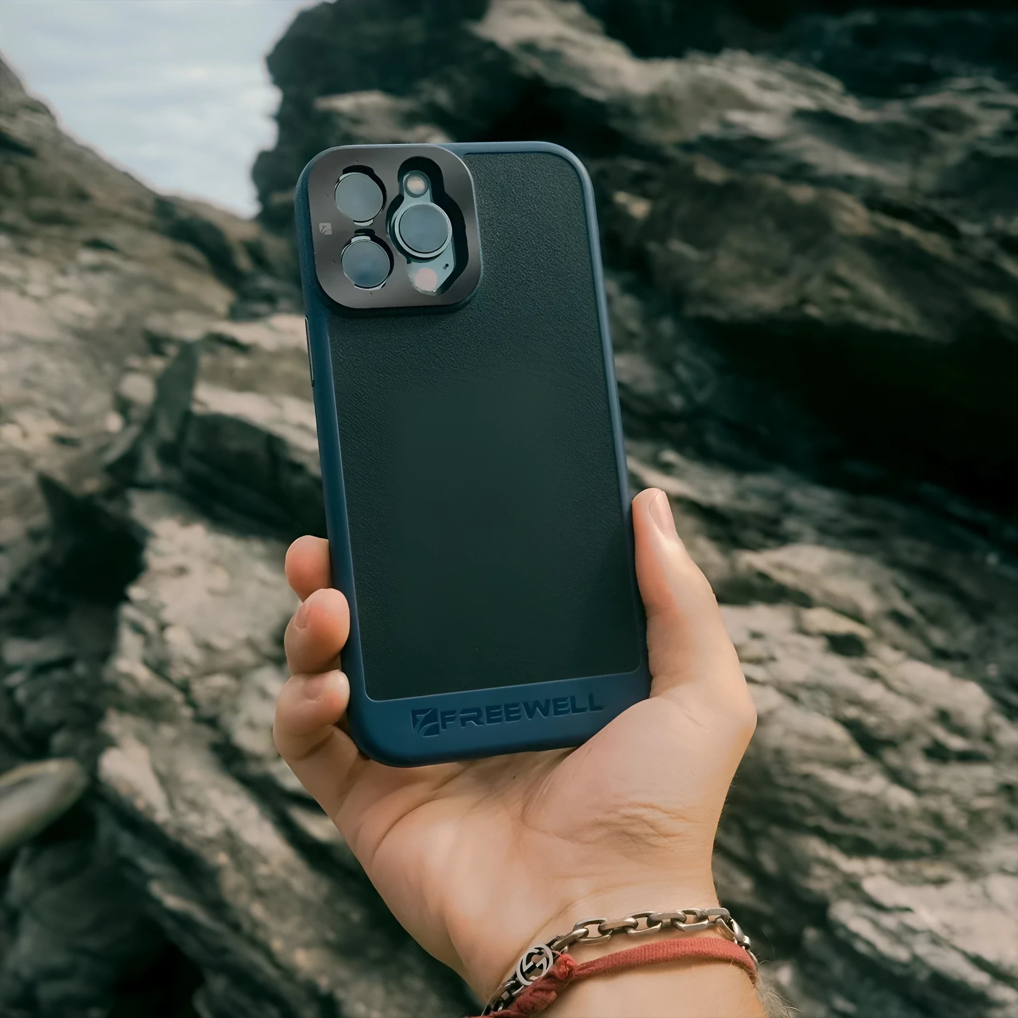 Black slim phone case compatible with iPhone 13 14 15 Pro and Pro Max models