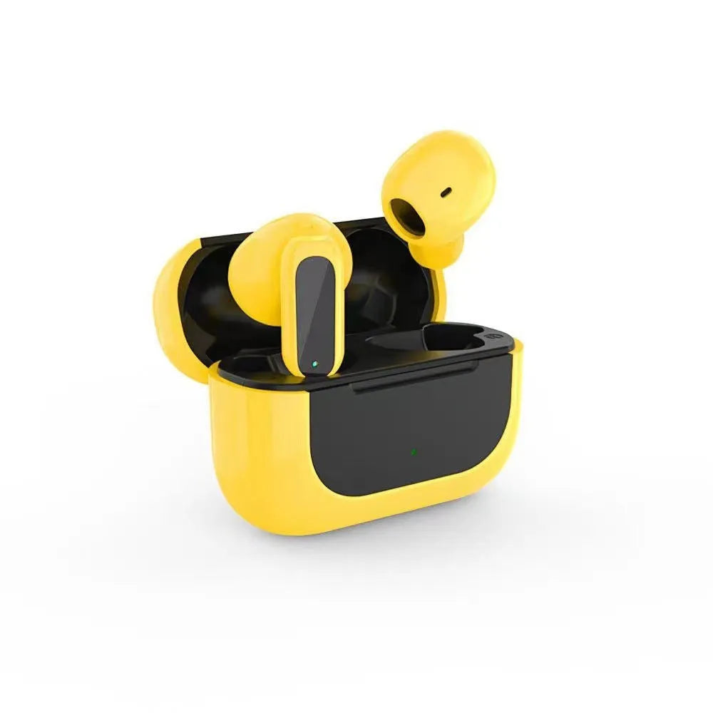 Jerry Cartoon wireless Bluetooth headphones in black, white, or yellow colours.