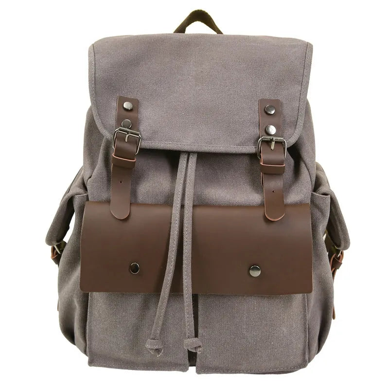Nylon men's backpack 22L 33x16x42cm solid colour design for outdoor sports