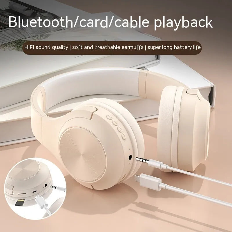 Personalised wireless Bluetooth headset in chalk black, ivory white and youth green colours
