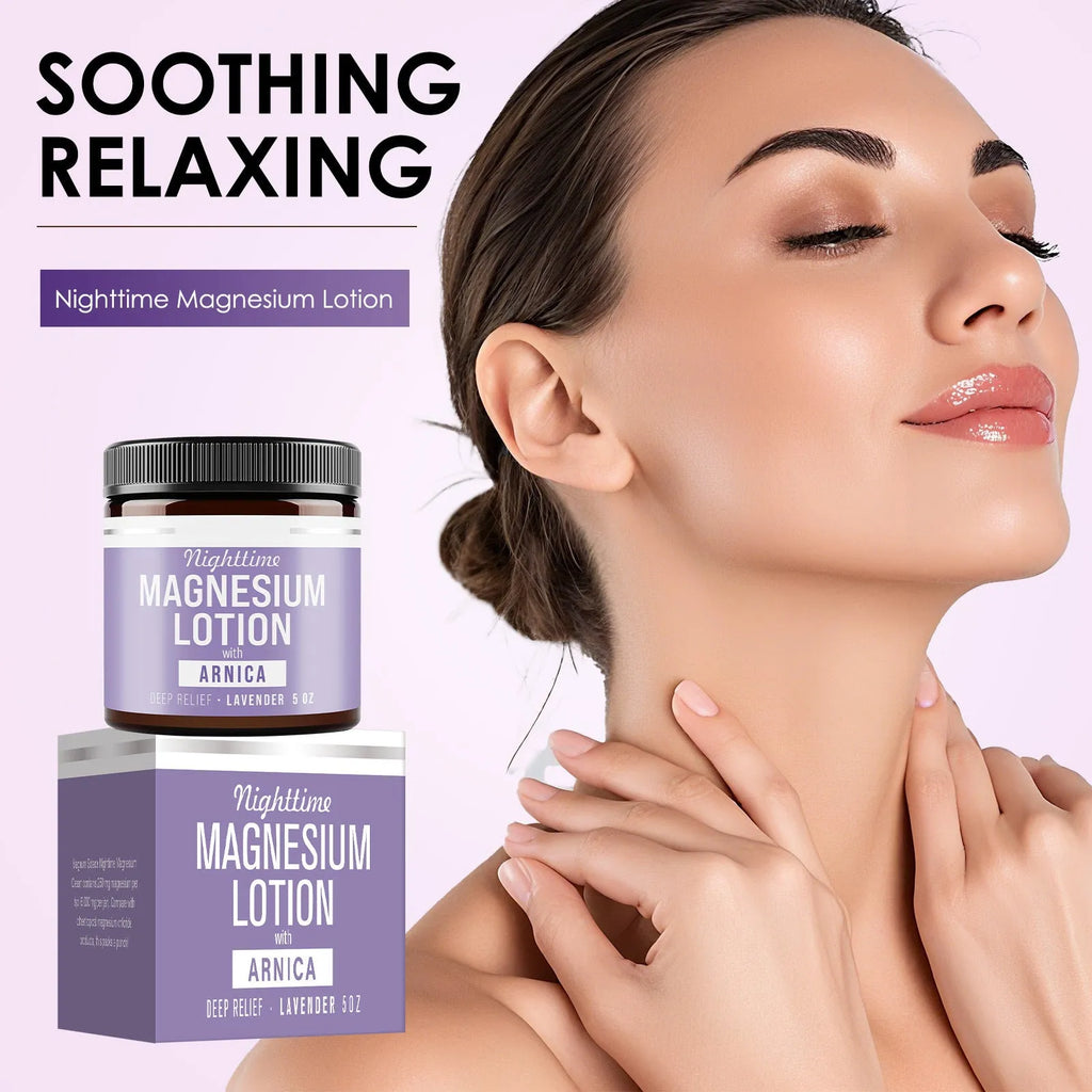 150ml magnesium body butter cream jar with shea butter and grape seed oil