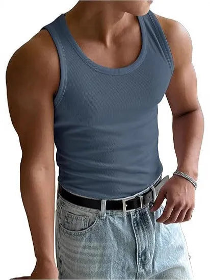 Men's tight-fit round neck sports T-shirt in polyester with wool lining shown in multiple colour options