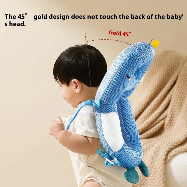 Baby cartoon anti-collision toddling pillow with EPS packing in little dinosaur style