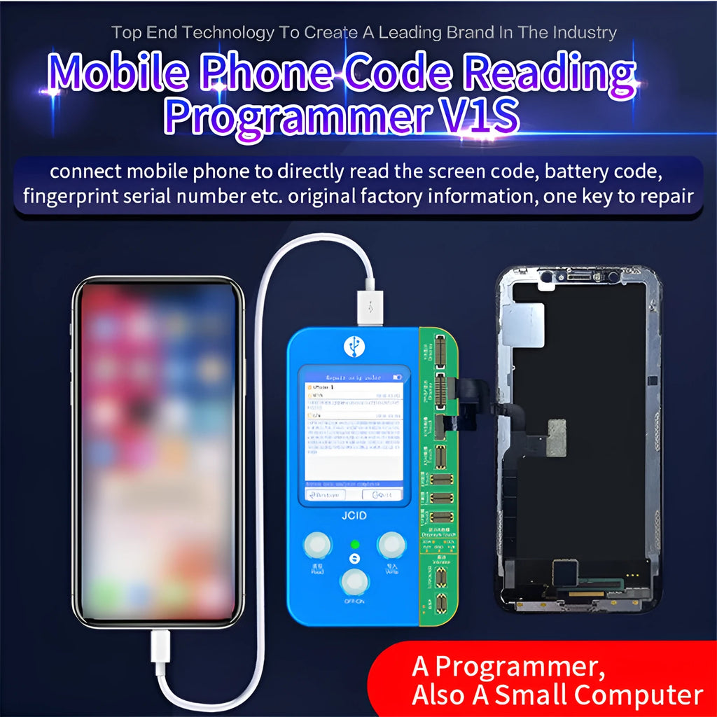 V1SE plastic lattice line face ic detector for Sincere phone colour and battery repair