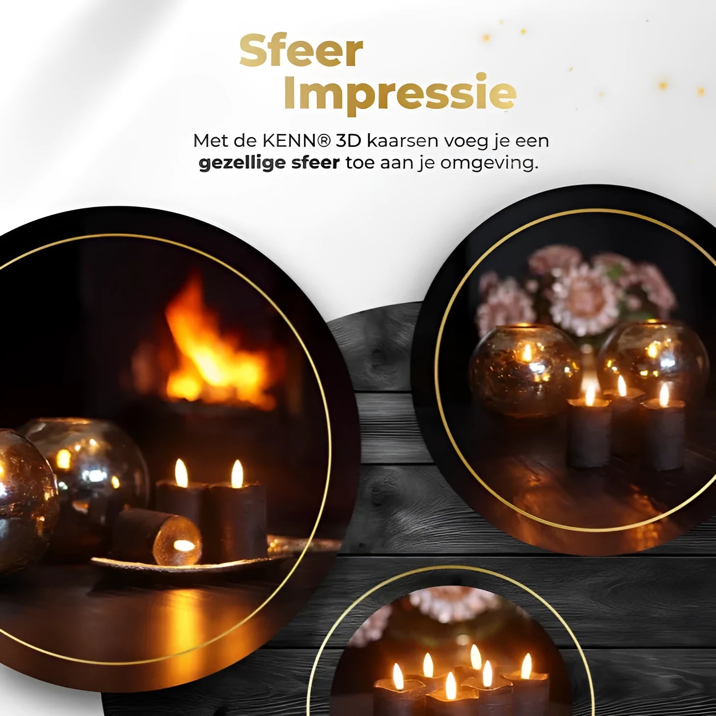 Black LED pillar candle D5 centimetres diameter by 7 centimetres height