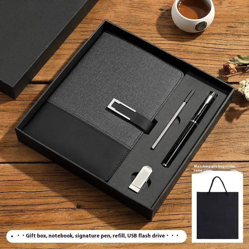A5 soft leather notebook in choice of colours with wood-free paper