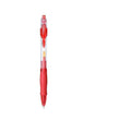 0.5mm black, red, and blue gel pen with plastic barrel for office and school use.