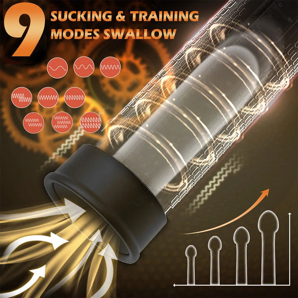 Diqiao colour electric male training pump with ABS and TPE construction