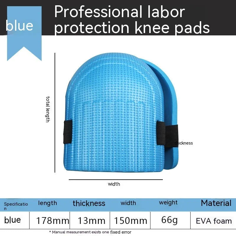 Pair of EVA foam kneepads for auto repair and construction work