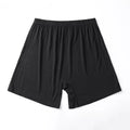 Men's solid colour modal boxer shorts on a white background, showing high waistband.