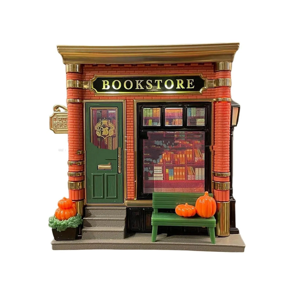 Cartoon house design resin night lamp ornament with US plug for indoor Christmas decoration