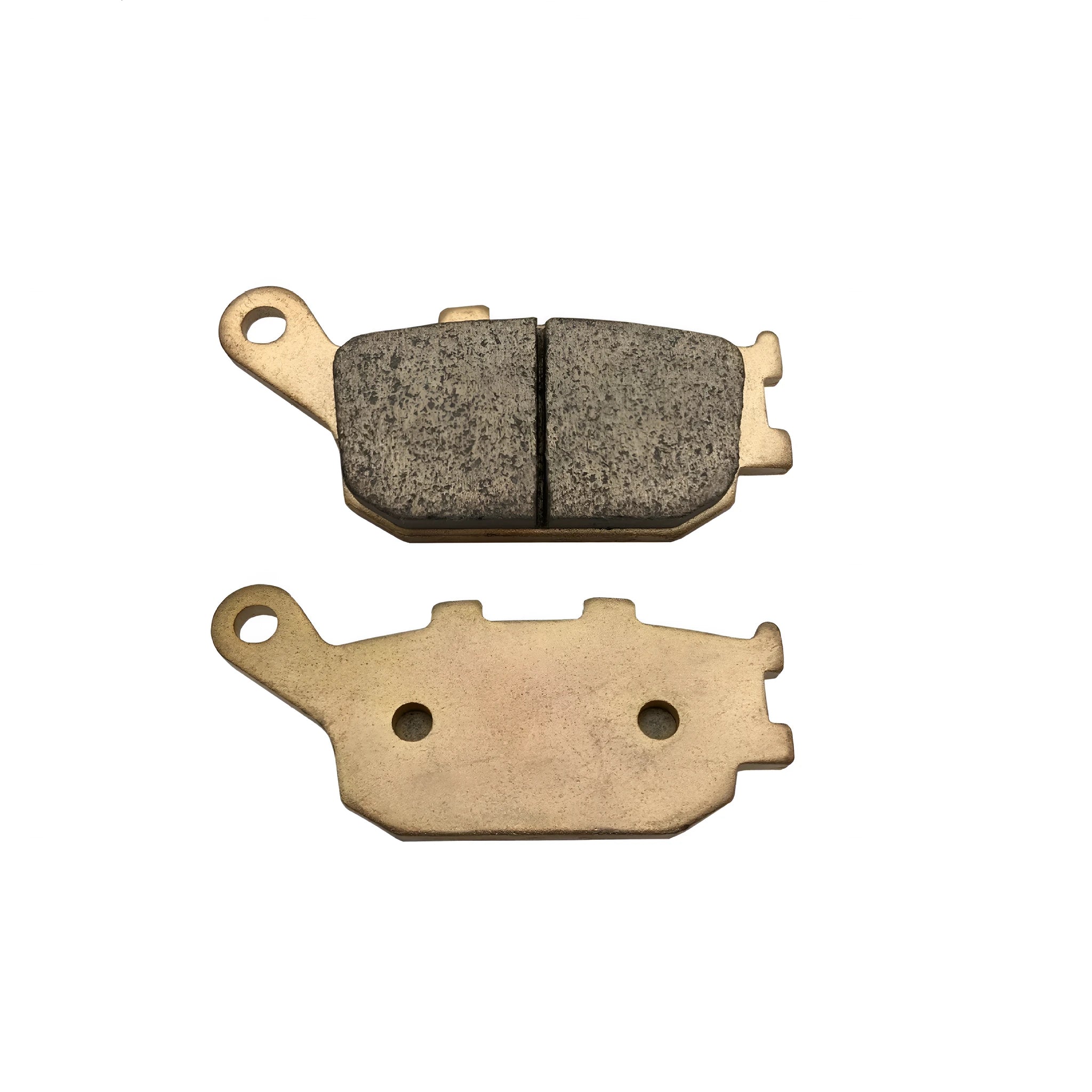 A pair of sintered, asbestos-free rear brake pads for Honda CBR900RR, CBR929RR, and CBR954RR motorcycles.