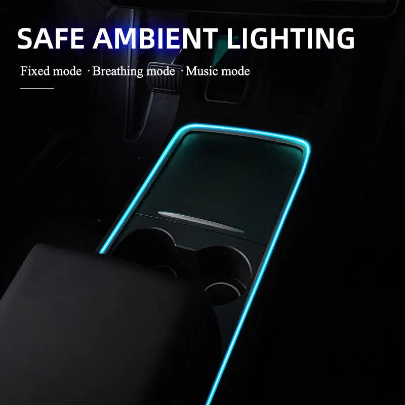 Car LED atmosphere lamp USB colour changing dashboard decorative neon light PVC strip