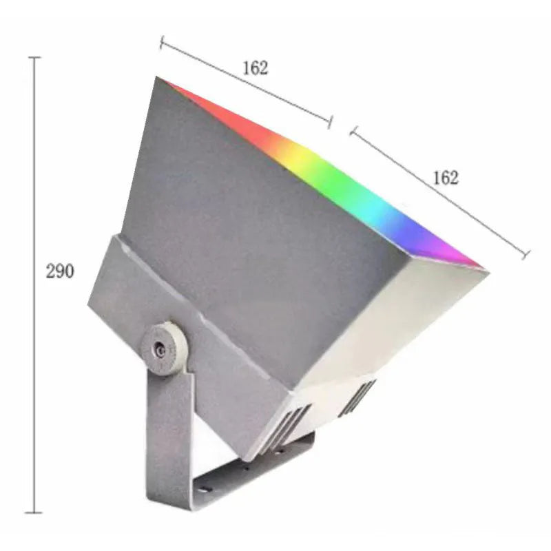 LED rainbow tree lamp outdoor waterproof IP65 aluminium alloy RGB colour projection spotlight