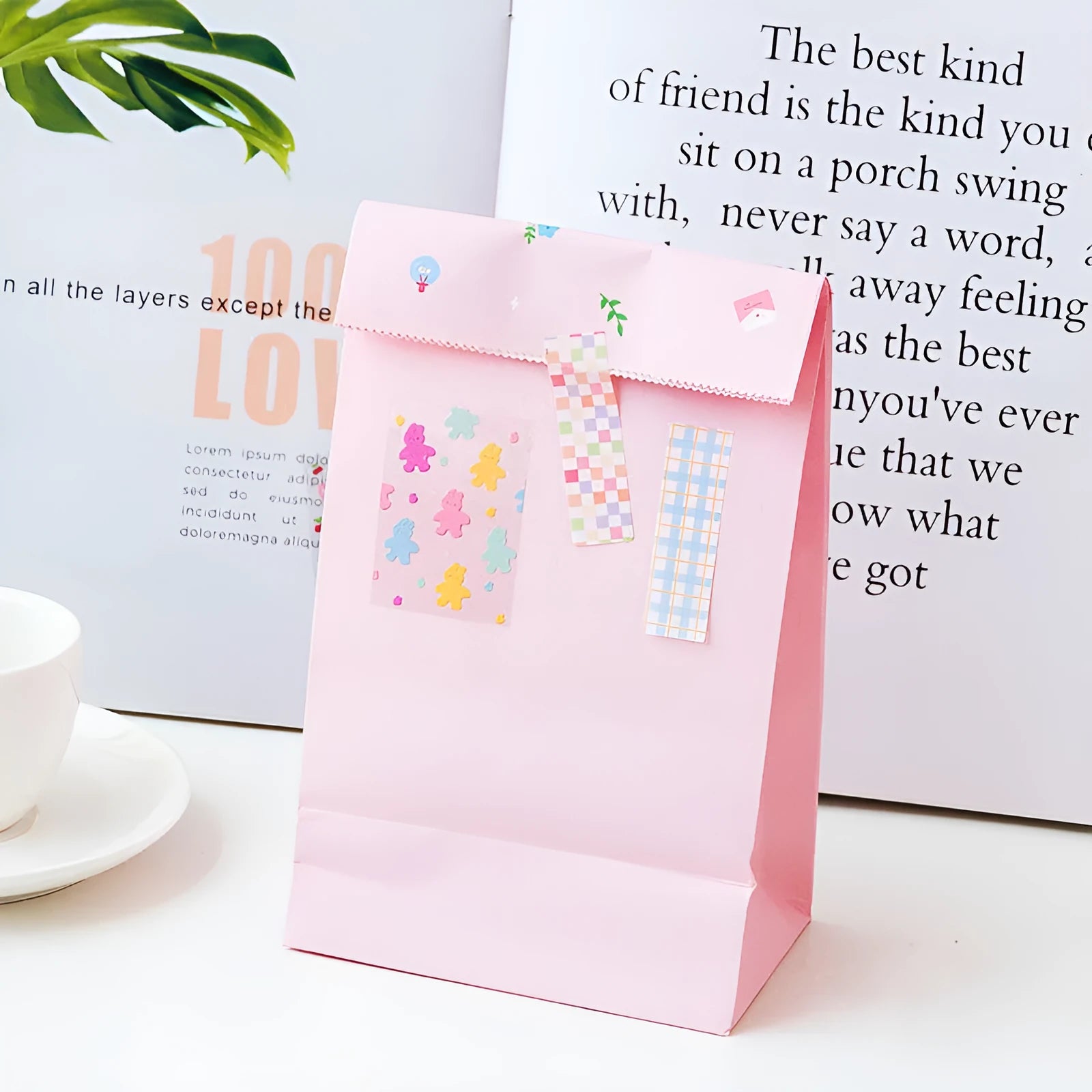 Sweet Notes PVC index stickers in twelve colours displayed on a white background