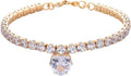 Gold rhinestone heart-shaped decorative collar for a cat or dog on a white background.
