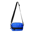 Men's nylon messenger crossbody bag street style with sewing thread detailing