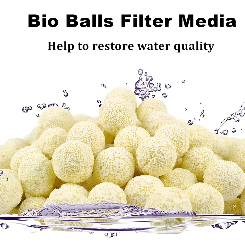 500g pack of 20mm ceramic bacteria balls for fish tank filter media