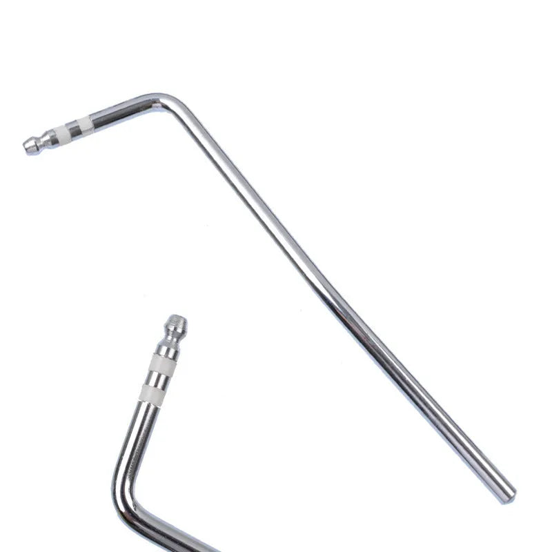 A guitar tremolo bar in black, gold, silver, and blue colour options.