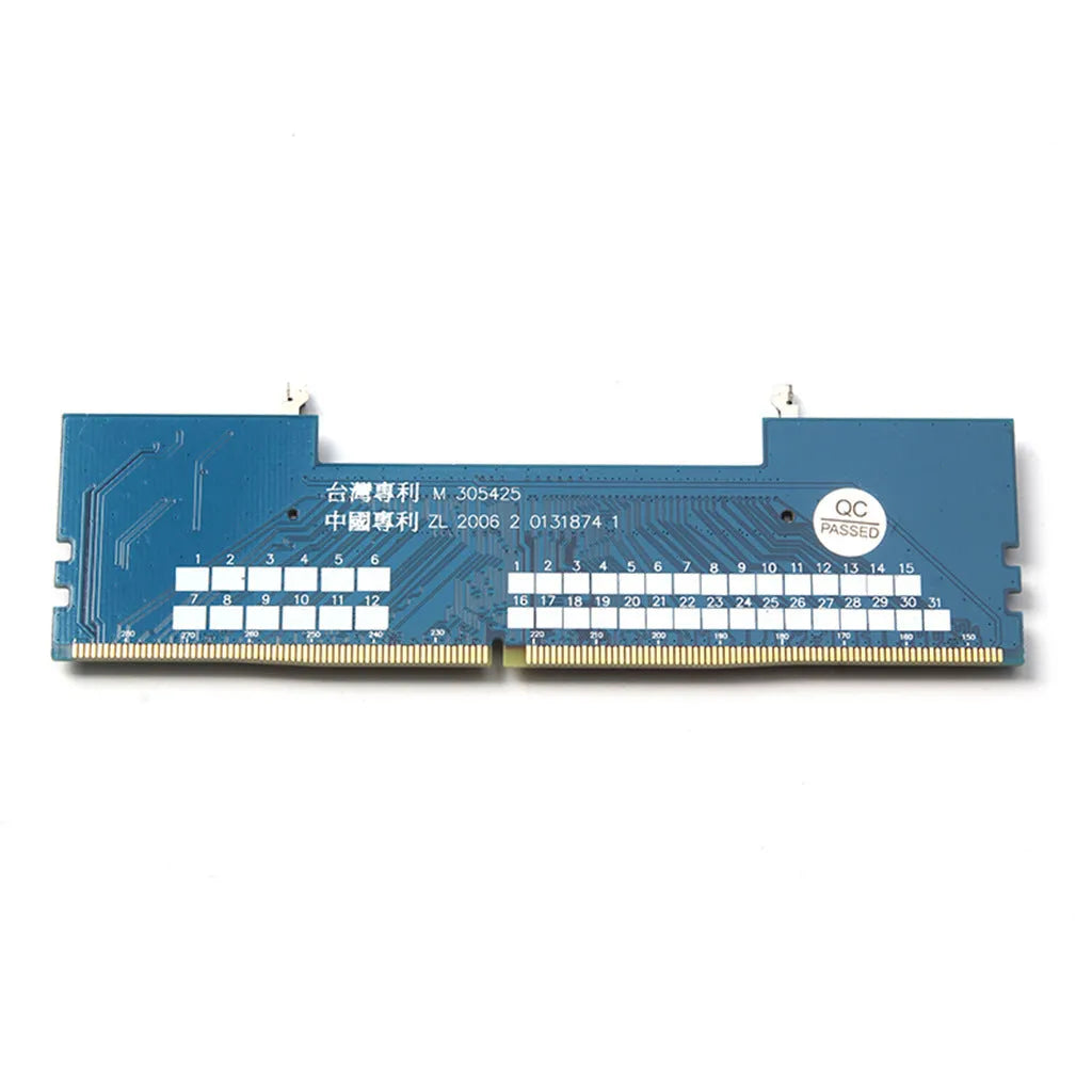 DDR4 laptop to desktop memory adapter card with electrostatic bag packaging