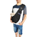 Foldable cat messenger backpack in a choice of colours, shown with shoulder straps and breathable panels.