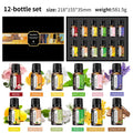 Water soluble aromatherapy essential oil set in boxed packaging with multiple quantity options